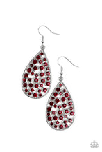 Load image into Gallery viewer, Call Me Ms Universe- RED Earrings