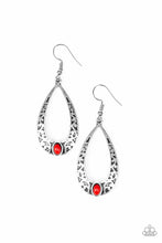 Load image into Gallery viewer, Colorfully Charismatic - RED Earring