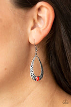 Load image into Gallery viewer, Colorfully Charismatic - RED Earring
