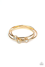 Load image into Gallery viewer, Be All That You Can Bedazzle - GOLD Bracelet