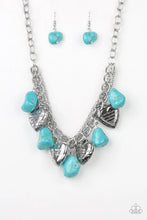 Load image into Gallery viewer, Change of Heart - BLUE Necklace