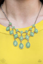 Load image into Gallery viewer, Mermaid Marmalade - Green Necklace--FASHION FIX ITEM