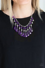 Load image into Gallery viewer, Beauty School Drop Out - PURPLE Necklace