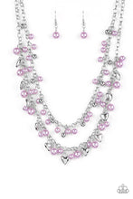 Load image into Gallery viewer, Kindhearted Heart - Purple Necklace