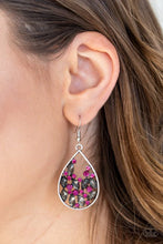 Load image into Gallery viewer, CASH OR CRYSTAL--PINK EARRINGS