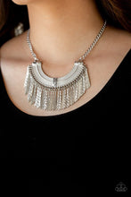 Load image into Gallery viewer, Impressively Incan SILVER Necklace