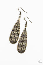 Load image into Gallery viewer, Terra Tears - Brass Earring