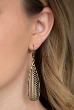 Load image into Gallery viewer, Terra Tears - Brass Earring