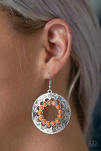 Load image into Gallery viewer, Organically Omega--Orange Earring