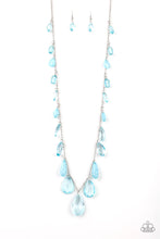Load image into Gallery viewer, Glow And Steady Wins The Race - BLUE Necklace
