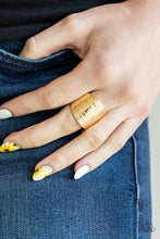 Load image into Gallery viewer, Rippling Rivers - GOLD Ring