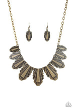 Load image into Gallery viewer, Cougar Cave - Brass Necklace