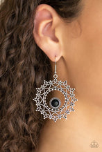 Load image into Gallery viewer, Wreathered in Whimsically - BLACK EARRINGZ
