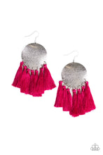 Load image into Gallery viewer, Tassel Tribute - Pink Earring
