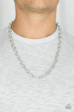 Load image into Gallery viewer, Courtside Seats- Silver Men's NECKLACE