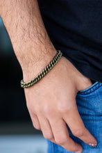 Load image into Gallery viewer, Next Man Up - Brass MEN'S BRACELET