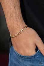 Load image into Gallery viewer, Roll Call - GOLD Men's Bracelet