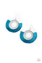 Load image into Gallery viewer, Fringe Fanatic --Blue Earring (Copy)
