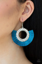 Load image into Gallery viewer, Fringe Fanatic --Blue Earring (Copy)