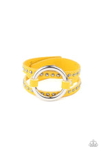Load image into Gallery viewer, Studded Statement - YELLOW Bracelet
