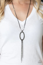 Load image into Gallery viewer, Head Over Heels-BLACK NECKLACE