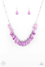 Load image into Gallery viewer, Colorfully Clustered Purple Necklace--FASHION FIX ITEM