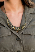 Load image into Gallery viewer, Moon Child- Magic - BRASS Necklace