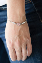 Load image into Gallery viewer, Big Hearted Beam - Pink Bracelet