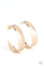 Load image into Gallery viewer, Fearlessly Flared-Gold Earring