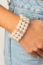 Load image into Gallery viewer, Modern Day Majesty - White Bracelet