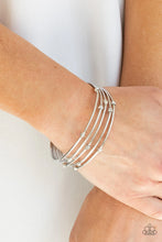 Load image into Gallery viewer, Face The Metallic - Silver Bracelet