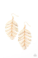 Load image into Gallery viewer, Palm Lagoon - Gold Earring