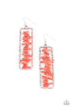 Load image into Gallery viewer, Don't Quarry Be Happy - RED Earrings