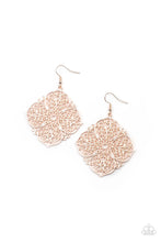 Load image into Gallery viewer, Dubal Detour - Rose Gold Earrings