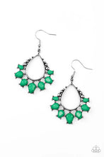 Load image into Gallery viewer, Flamboyant Ferocity - Green Earring