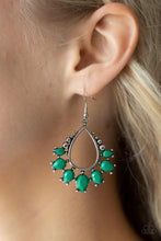 Load image into Gallery viewer, Flamboyant Ferocity - Green Earring