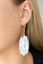 Load image into Gallery viewer, Stone Sculptures - White Earring
