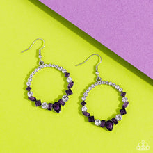 Load image into Gallery viewer, Revolutionary Refinement - Purple Earring