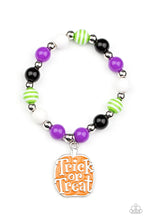 Load image into Gallery viewer, Lil Diva's (kids) TRICK OR TREAT stretch bracelet s