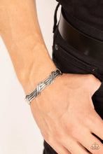 Load image into Gallery viewer, Last Man Standing - Silver Men's Bracelet