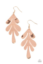 Load image into Gallery viewer, A Frond Farewell - Rose Gold Earring