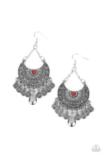 Load image into Gallery viewer, Lunar Aluure - Red Earrings