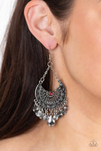Load image into Gallery viewer, Lunar Aluure - Red Earrings