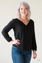 Load image into Gallery viewer, Demurely Dainty - Black Necklace