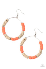 Load image into Gallery viewer, Skillfully Stacked- Orange Earring