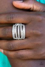 Load image into Gallery viewer, Knock Out Opulence- White Ring
