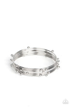 Load image into Gallery viewer, Metro Satellite - Silver Bracelet