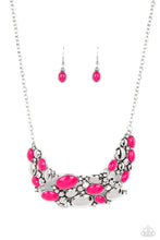 Load image into Gallery viewer, Conttemporary Calamity - PINK Necklace