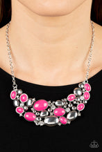 Load image into Gallery viewer, Conttemporary Calamity - PINK Necklace