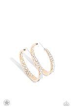 Load image into Gallery viewer, Glitz By Associations - GOLD hoop earrings